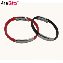 excellent quality best energy bracelet with metal band